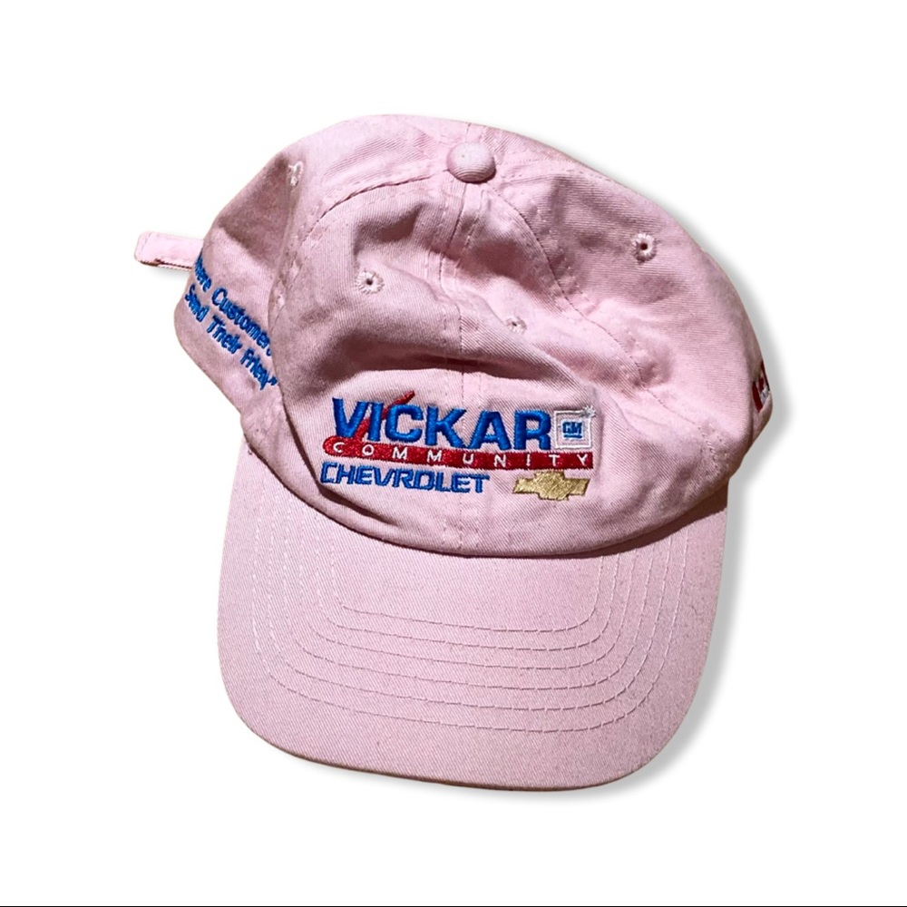 Pink baseball hat